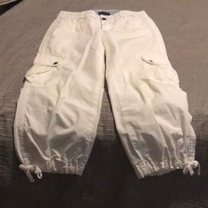 Tommy Hilfiger white capris